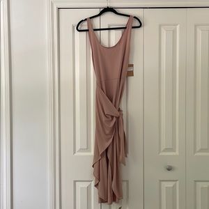 Reformation Kaila Knit Dress in Blush